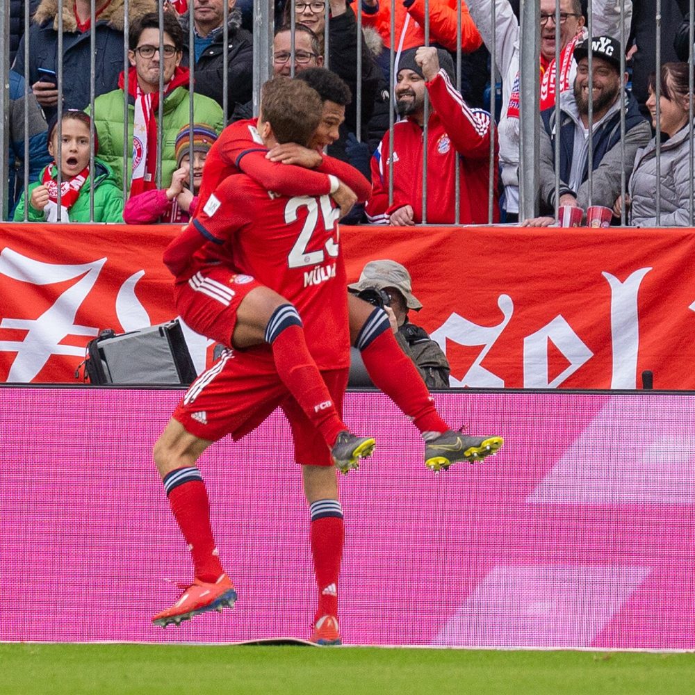 2019-03-09 Fußball, Männer, 1. Bundesliga, FC Bayern München - VfL Wol