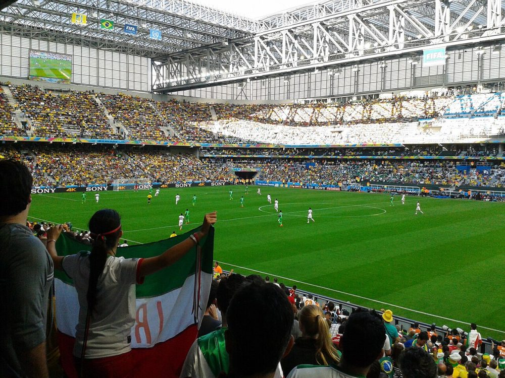 Iran and Nigeria match at the FIFA World Cup 2014-06-12 - Copa 2014 -