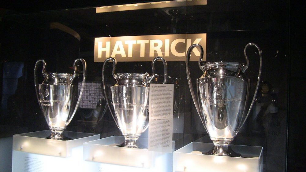 Bayern hattrick champions league trophies